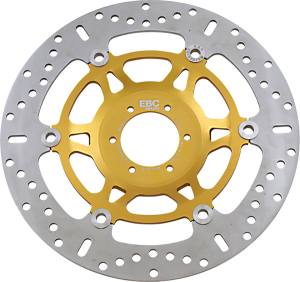 Md Series Pro-lite Contour X Brake Rotor Polished, Yellow, 1, nordicamoto.ro