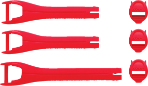 Set curele cizme copii Thor Blitz Xr Red