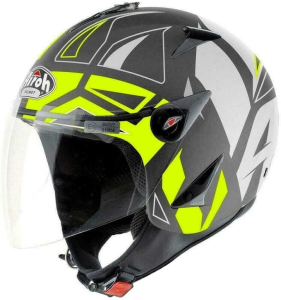 Casca Airoh JT Convert YELLOW GREY MATT, 3, nordicamoto.ro