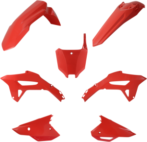 5 Piece Replica Body Kit Red