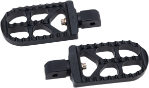 Serrated Foot Pegs Black