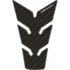 Tankpad OneDesign Carbon Look Gri