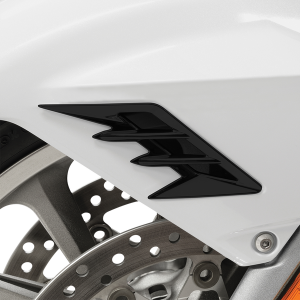 Front Fender Vent Filler Accent Black, Satin