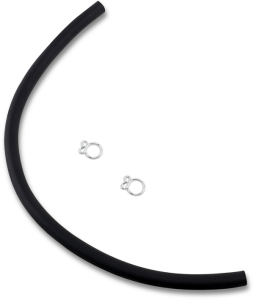 Hose And Clamp Kit Black, 1, nordicamoto.ro