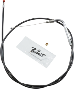 Black Vinyl Throttle/idle Cable Black Standard, 1, nordicamoto.ro