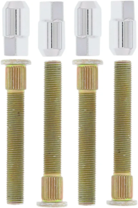 MOOSE RACING Wheel Stud-nut Kit Silver 