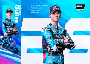 CARD COLECȚIE CFMOTO ASPAR TEAM MÁXIMO QUILES, 1, nordicamoto.ro