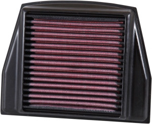 High-flow Air Filter Black, Red, 1, nordicamoto.ro