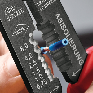 Crimping Pliers Black, Blue, Red 