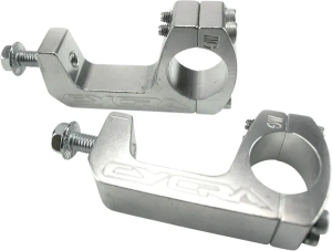 MOOSE RACING Probend Handlebar Mount Silver 