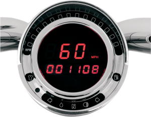 Big Dog Direct Plug-in Speedometer Black, 1, nordicamoto.ro