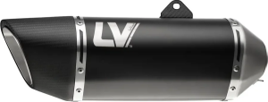 Tobă de eșapament LeoVince LV-14 R Black Edition Slip-On pentru Honda X-ADV 750 / Forza 750, 5, nordicamoto.ro