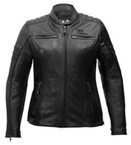 Geaca Piele Rusty Stitches SUPER Joyce Black