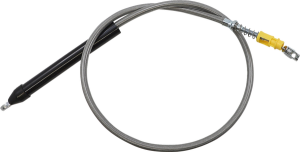 Stainless Steel Braided Clutch Cable Silver