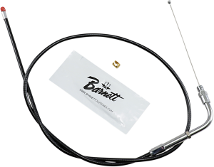 Black Vinyl Throttle/idle Cable Black