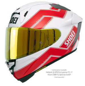 Casca Integrala SHOEI X-SPR PRO LAWSON TC-1 Rosu/Alb XS, 4, nordicamoto.ro