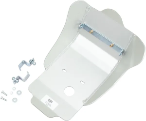 MOOSE RACING Aluminum Skid Plate Silver 