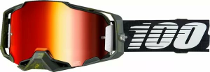 Ochelari 100% Armega Green - Red Mirror