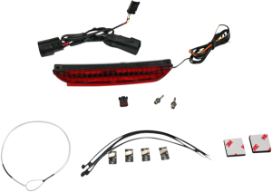 Luggage Rack Led Light Bar Red