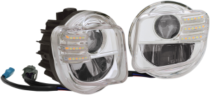 Tridium Led Fog Light Kit Chrome, 3, nordicamoto.ro