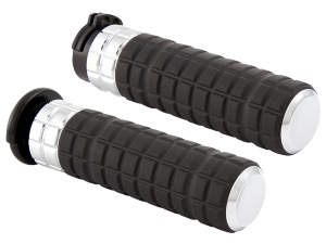Speedliner Grips Silver, 3, nordicamoto.ro