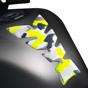 Resin/soft Touch Tank Pad White, Yellow, Multi, 2, nordicamoto.ro