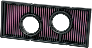 High-flow Air Filter Black, Red