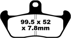 Fa Series Organic Brake Pads
