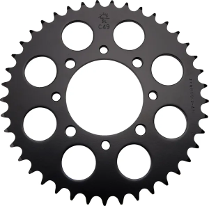 JT SPROCKETS Steel Rear Sprocket Black 