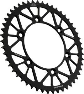 JT SPROCKETS Racelite Aluminum Rear Sprocket Silver 
