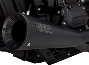2-into-1 Upsweep Exhaust System Black, 4, nordicamoto.ro