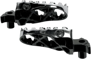 MOOSE RACING Hybrid Footpegs Black 