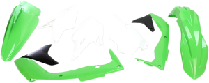 Full Body Replacement Plastic Kit Black, Green, White