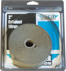 Woven Basalt Exhaust Wrap Kits Brown