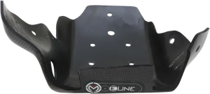 MOOSE RACING Carbon Fiber Skid Plate Black 