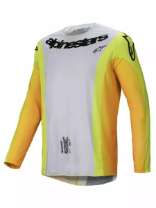Tricou Alpinestars Techstar Melt Black/Yellow