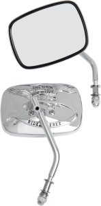 Live To Ride Custom Mirrors Chrome