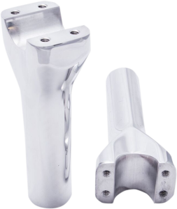 Assault Handlebar Riser Silver 
