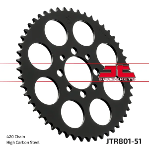 JT SPROCKETS Rear Sprocket Natural 