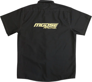 MOOSE RACING Moose Racing Shop Shirt Black  M, 2, nordicamoto.ro