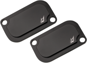 Engine Block Off Plates Black, 1, nordicamoto.ro