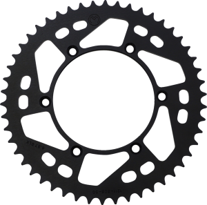 MOOSE RACING Rear Aluminum Sprocket Black, 4, nordicamoto.ro