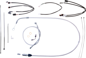 Sterling Chromite Ii® Designer Handlebar Installation Kit Silver