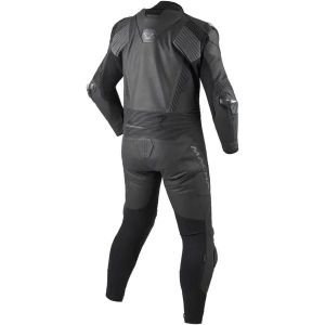 Combinezon de piele 1 piesa MACNA BLITZ Negru 48, 4, nordicamoto.ro