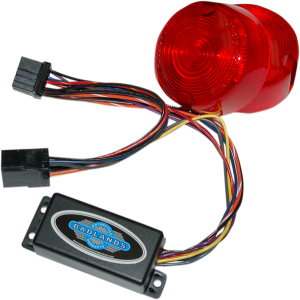 Plug-in Illuminator With Red Lenses