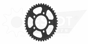 Pinion standard spate 525, negru 