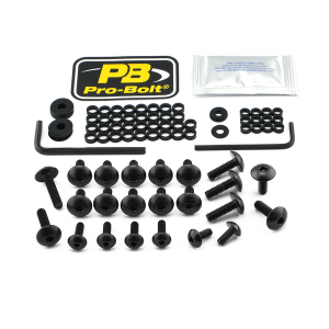 Fairing Bolt Kit For Yamaha Black