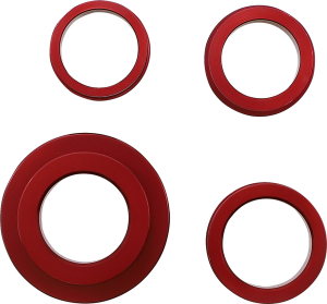 Captive Wheel Spacer Red, 2, nordicamoto.ro