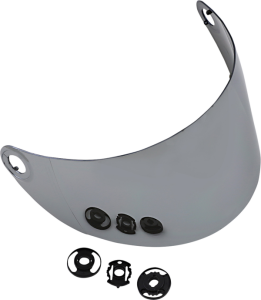 Gringo S Helmet Gen 2 Flat Shield Silver ONE SIZE, 5, nordicamoto.ro