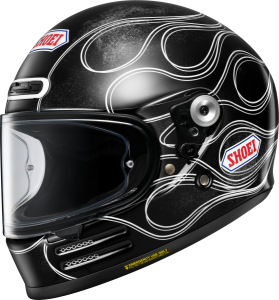 Casca integrala SHOEI GLAMSTER06 BLAST TC-5 Negru/Alb